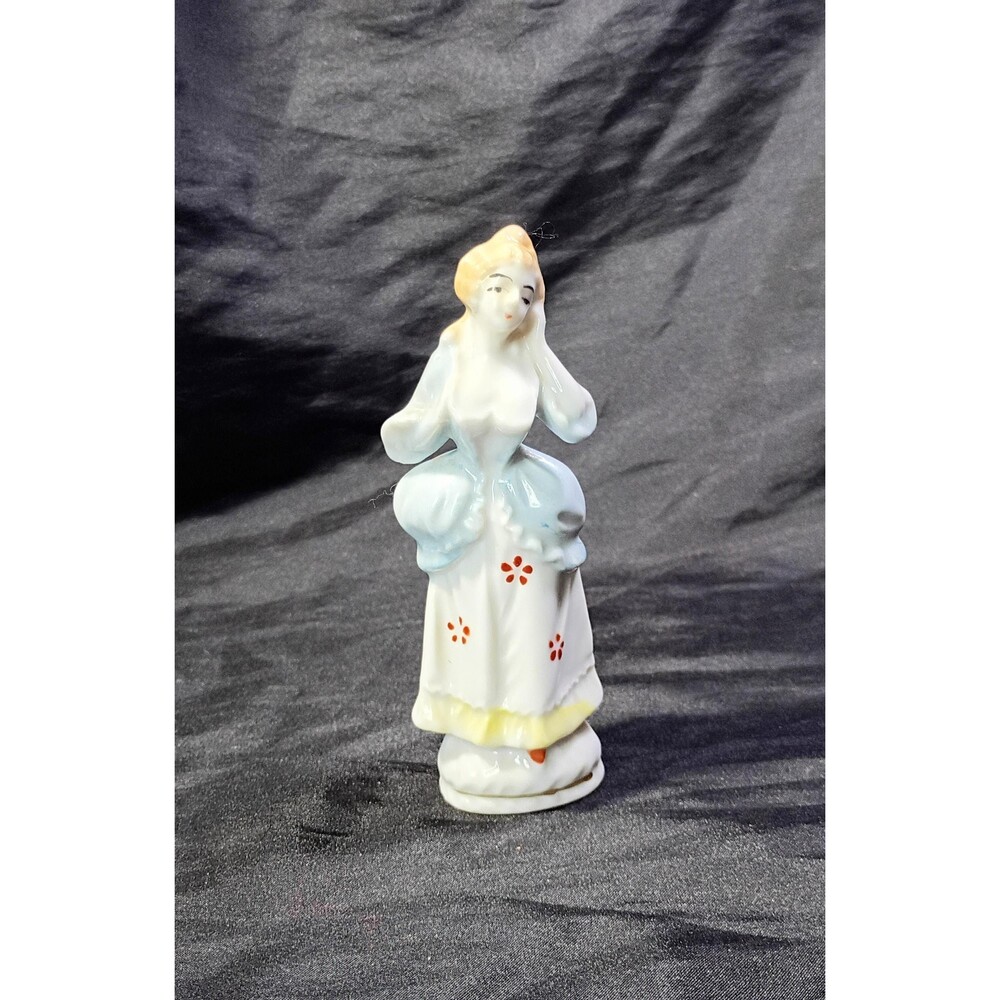 Vintage Marie Antoinette Ceramic Figurine Japan